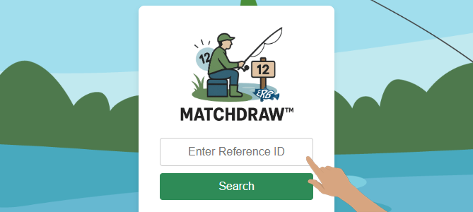 Enter your unique MatchDraw™ Sheet Reference/ID here