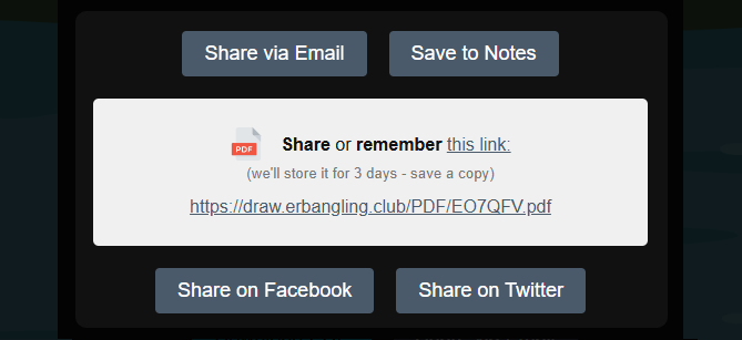 Share the .PDF link with your anglers